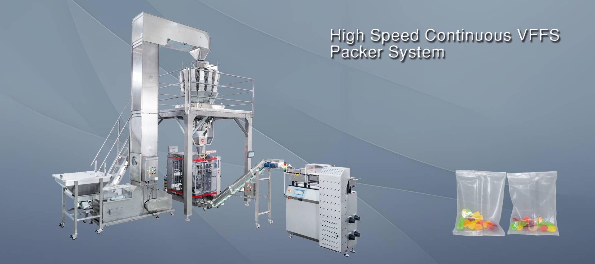 High Speed Continuous VFFS Packer System