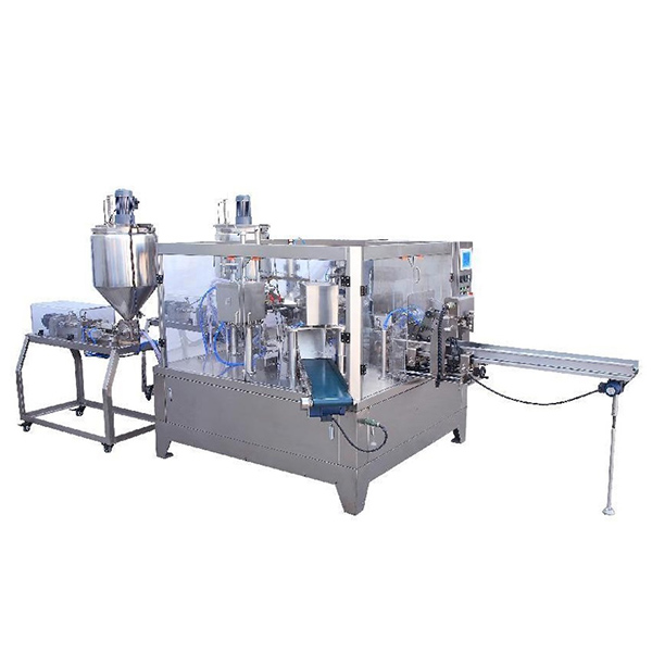 Rotary Pre-made Bag Liquid Packaging Machine RP8-200L