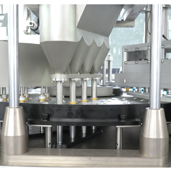 4 Lanes RPC240 Nespresso filling and sealing machinery
