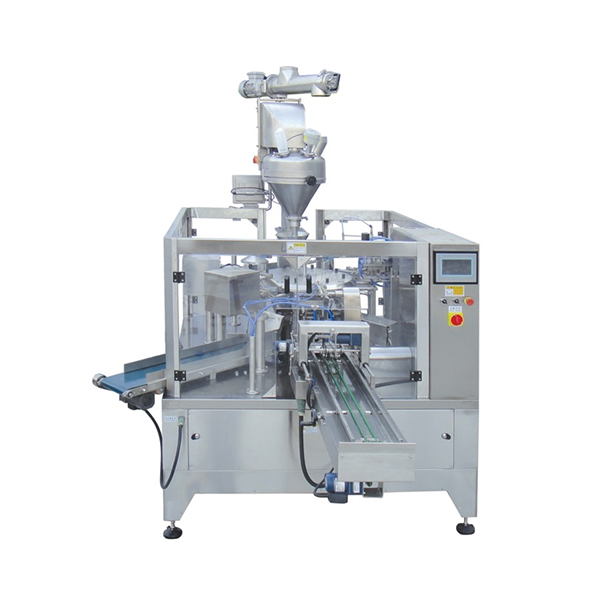 Rotary pre-made bag powder packaging machine RP8-200F