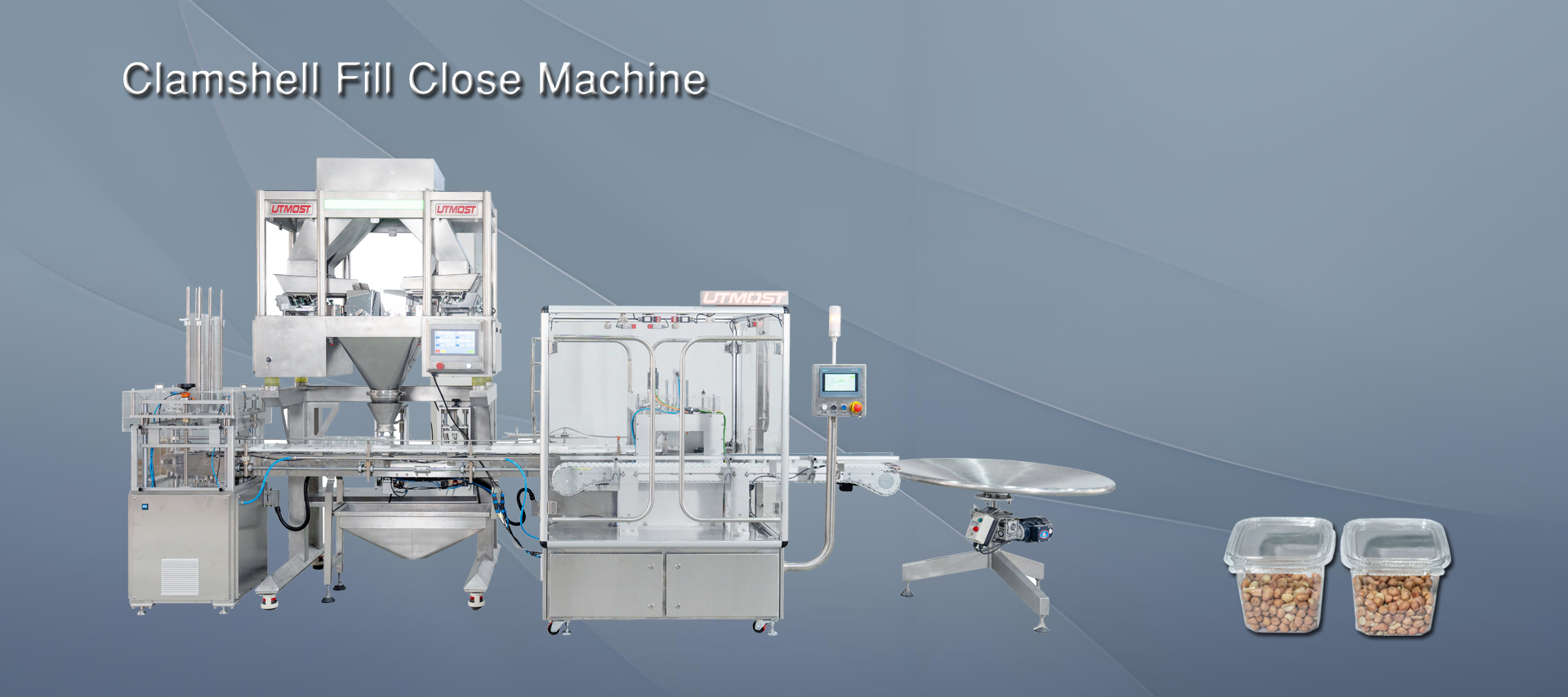 Clamshell Fill Close Machine1