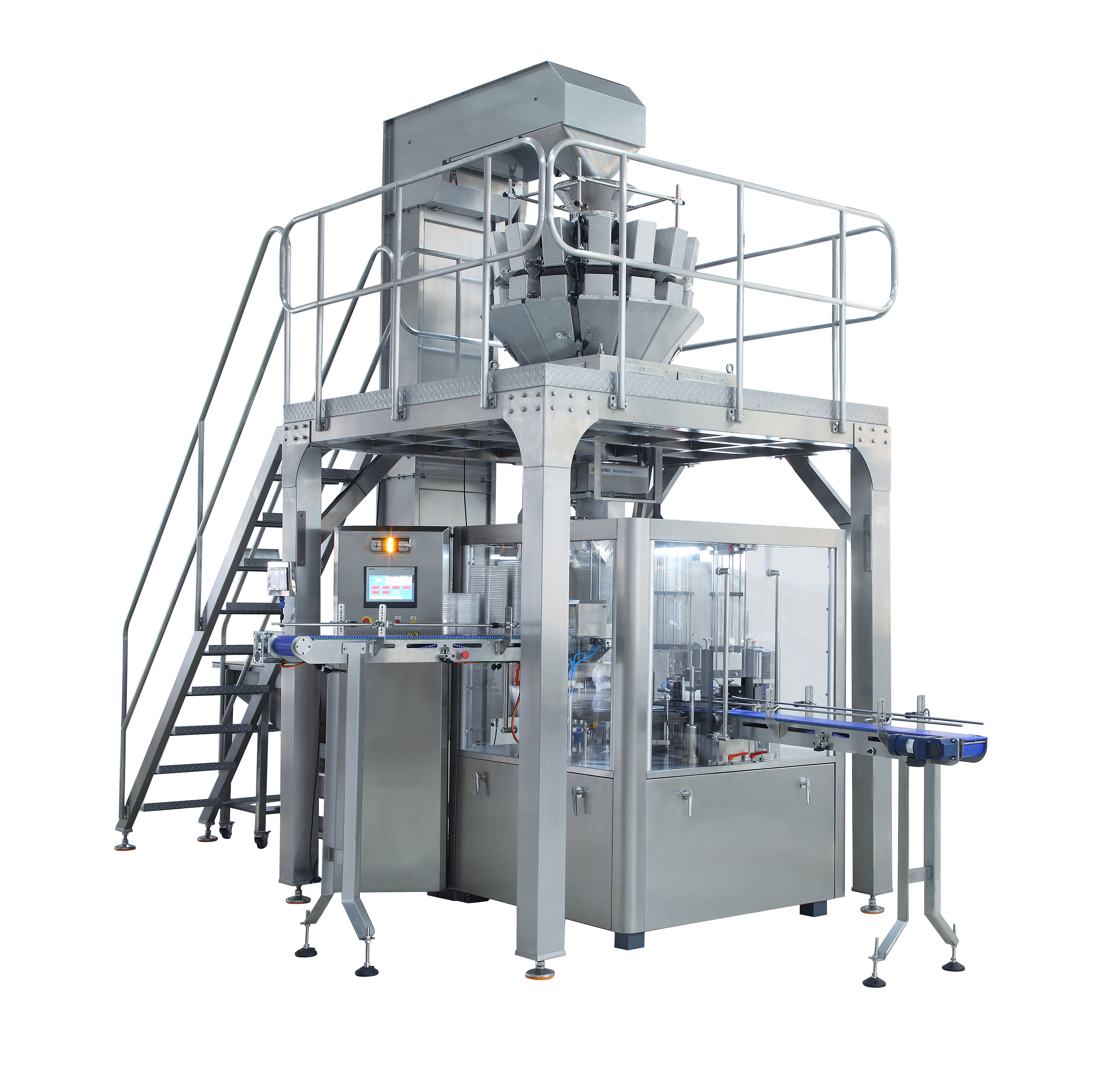 Single Lane Nuts Tub Fill Seal Machine RPC-60