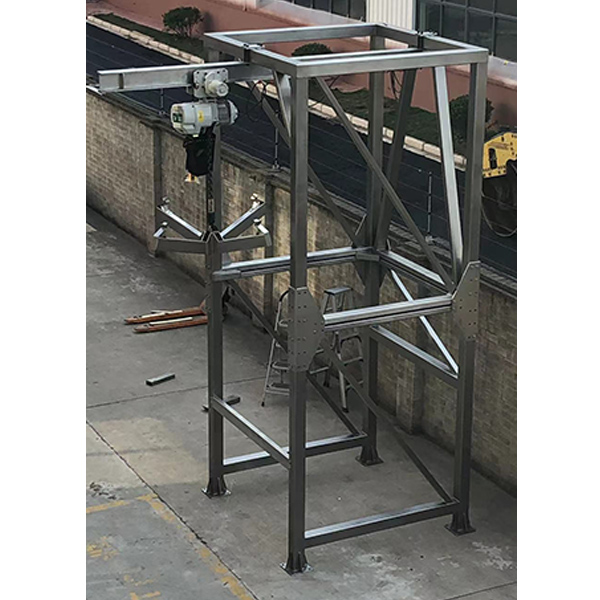 Tonnage bag unloading machine BU-1000